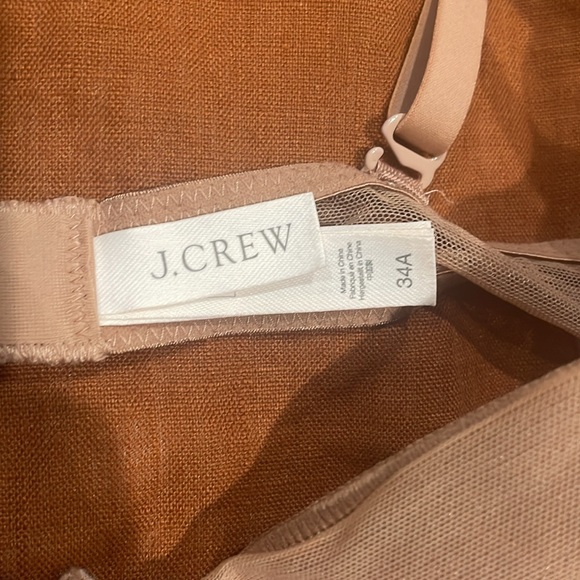 J Crew Nude Bra 34A NWT - Picture 3 of 4